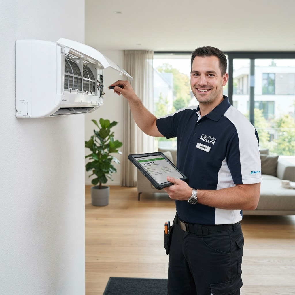 Bosch Werkskundenservice Techniker im Einsatz